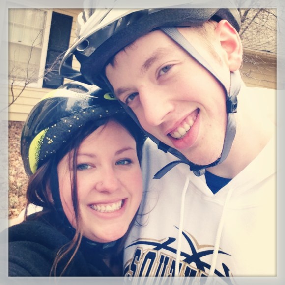 I needed one last picture together before one of us smashed our face in. Permanent style. 