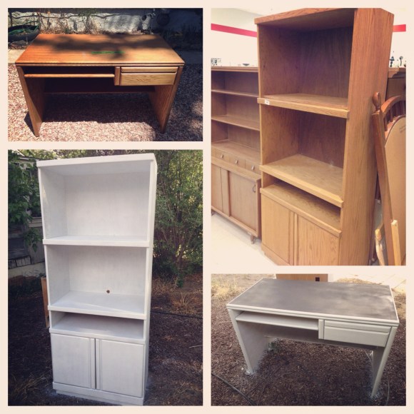 It's amazing what a can... or 8... of spray paint will do. 