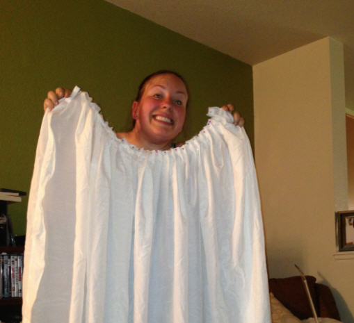 Oh... you can't see the pleats because of the cheese oozing out? Sorry. I was so excited. 