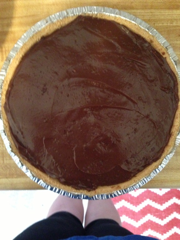 Why yes, yes it is hard to not just eat it out of the pie like a bowl, how'd you know?!