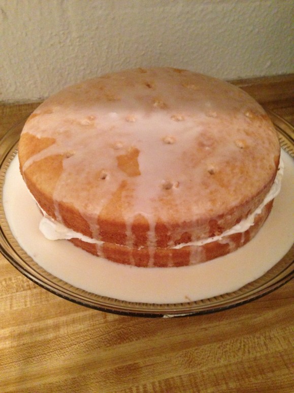 It looks weird in this stage, but trust me, totally not weird and 110% delicious. 