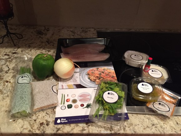 Look! It's everything you need. Seriously everything. And it's so pretty. And pre-portioned. You're just going to have to wash, chop and cook. And you'll look amazing while doing it. I just know it!